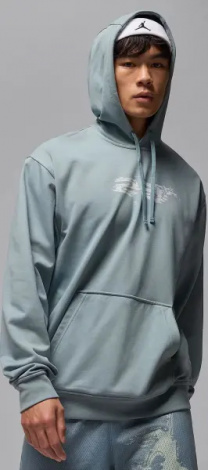 Худі Nike JORDAN SPORT CROSSOVER DRI-FIT GRAPHIC димчасто-блакитне HQ8661-041