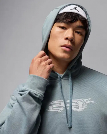 Худі Nike JORDAN SPORT CROSSOVER DRI-FIT GRAPHIC димчасто-блакитне HQ8661-041