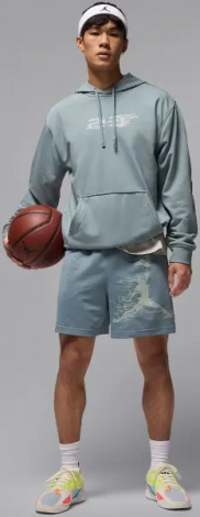 Худі Nike JORDAN SPORT CROSSOVER DRI-FIT GRAPHIC димчасто-блакитне HQ8661-041