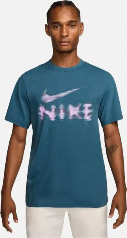 Футболка Nike HYVERSE DRI-FIT UV VERSATILE дымчато-голубая HQ7987-006