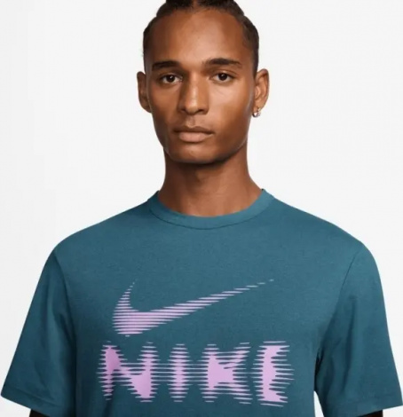 Футболка Nike HYVERSE DRI-FIT UV VERSATILE дымчато-голубая HQ7987-006