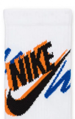 Шкарпетки Nike EVERYDAY PLUS CREW SOCKS білі (3 пари) HJ9339-901
