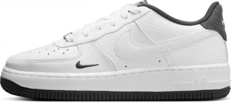 Кросівки підліткові Nike AIR FORCE 1 LV8 (GS) біло-темно-сірі HJ4560-100
