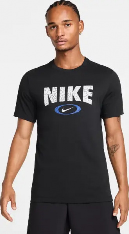 Футболка Nike DRI-FIT FITNESS черная HJ3594-010
