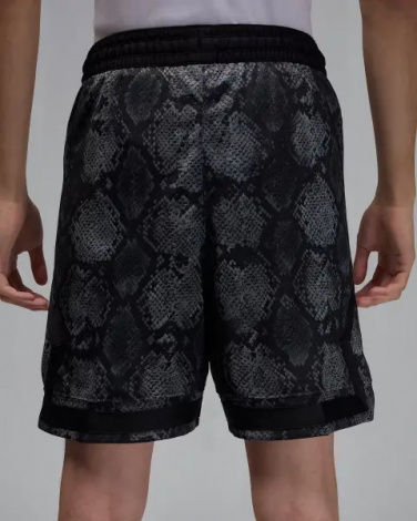 Шорты Nike JORDAN SPORT DRI-FIT MESH DIAMOND SHORTS темно-серо-черные HF9907-010
