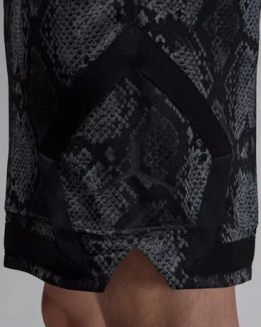 Шорты Nike JORDAN SPORT DRI-FIT MESH DIAMOND SHORTS темно-серо-черные HF9907-010