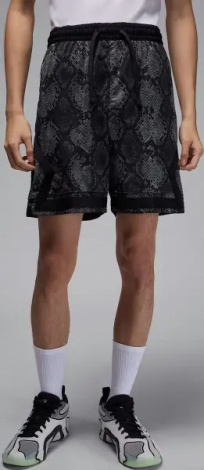 Шорты Nike JORDAN SPORT DRI-FIT MESH DIAMOND SHORTS темно-серо-черные HF9907-010