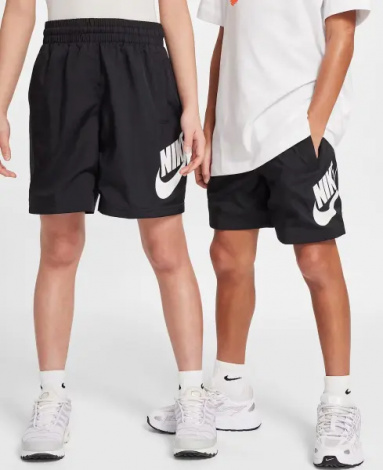 Шорти підліткові Nike SPORTSWEAR CLUB 6" WOVEN чорні HF8138-010