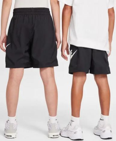 Шорти підліткові Nike SPORTSWEAR CLUB 6" WOVEN чорні HF8138-010