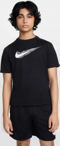 Футболка подростковая Nike MULTI DRI-FIT черная HF8100-010
