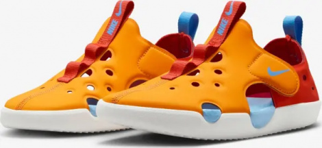 Сандалі дитячі Nike SUNRAY PROTECT 4 (PS) оранжево-червоно-сині HF6277-800