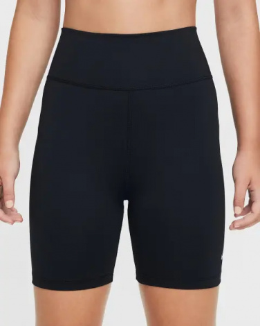 Велосипедки підліткові Nike ONE DRI-FIT 5" чорні FZ5603-010