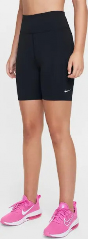 Велосипедки підліткові Nike ONE DRI-FIT 5" чорні FZ5603-010