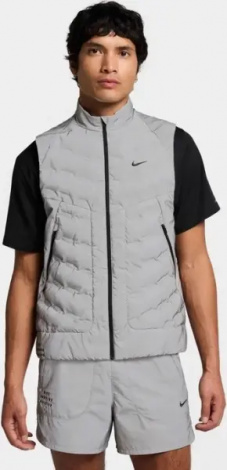 Жилетка для бігу Nike RUNNING DIVISION THERMA-FIT ADV срібна FZ1131-035