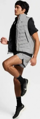 Жилетка для бігу Nike RUNNING DIVISION THERMA-FIT ADV срібна FZ1131-035
