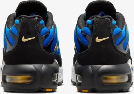 Кросівки дитячі Nike AIR MAX PLUS (PS) блакитно-чорні FZ0023-032