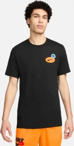 Футболка Nike DRI-FIT FITNESS GFX черная FV8366-010