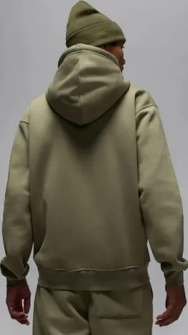 Толстовка Nike JORDAN BROOKLYN FLEECE FULL-ZIP HOODIE оливковая FV7289-205