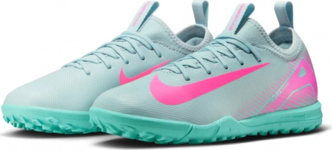 Сороконожки (шиповки) детские Nike JR MERCURIAL ZOOM VAPOR 16 ACADEMY TF темно-мятно-розовые FQ8284-301