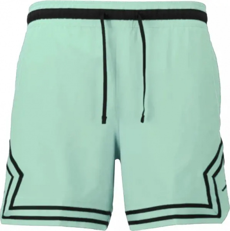 Шорти баскетбольні Nike JORDAN DRI-FIT WOVEN DIAMOND SHORTS м'ятно-чорні FQ2989-353