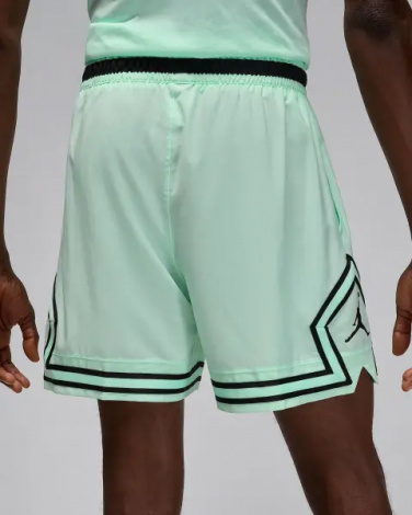 Шорти баскетбольні Nike JORDAN DRI-FIT WOVEN DIAMOND SHORTS м'ятно-чорні FQ2989-353