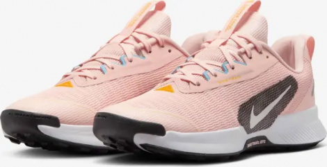 Кроссовки для трейлраннинга женские Nike JUNIPER TRAIL 3 персиково-черные FQ0902-600