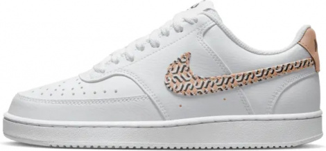 Кросівки жіночі Nike COURT VISION LOW NEXT NATURE X NIKE UNITED біло-світло-коричневі FN7323-100