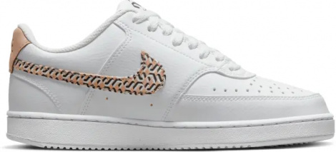 Кросівки жіночі Nike COURT VISION LOW NEXT NATURE X NIKE UNITED біло-світло-коричневі FN7323-100