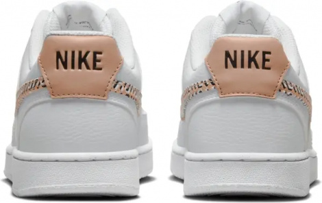 Кросівки жіночі Nike COURT VISION LOW NEXT NATURE X NIKE UNITED біло-світло-коричневі FN7323-100