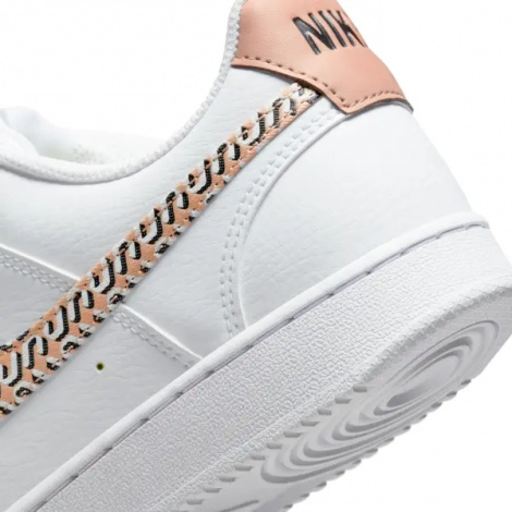 Кросівки жіночі Nike COURT VISION LOW NEXT NATURE X NIKE UNITED біло-світло-коричневі FN7323-100