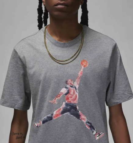 Футболка Nike JORDAN BRAND сіра FN5980-091