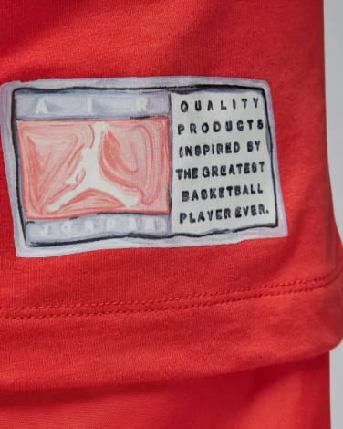 Футболка Nike JORDAN FLIGHT ESSENTIALS красная FN5966-604