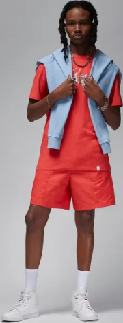 Футболка Nike JORDAN FLIGHT ESSENTIALS красная FN5966-604