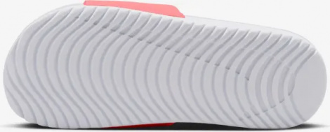 Шлепанцы подростковые Nike KAWA (GS) персиково-коралловые FJ8812-800