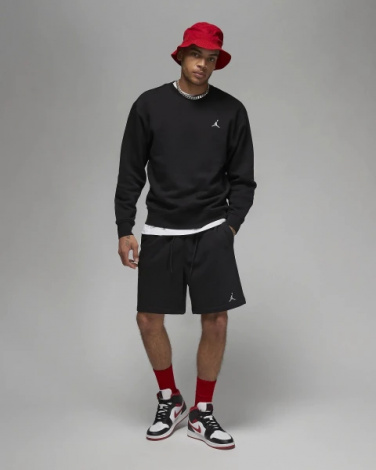 Світшот Nike MJ ESS FLC CREW чорний FJ7776-010