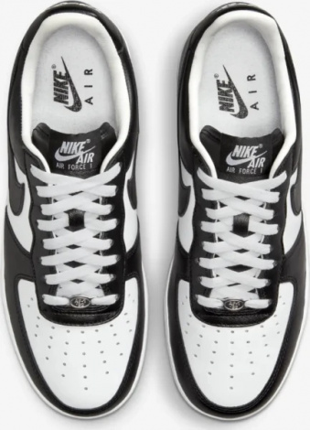Кроссовки Nike AIR FORCE 1 LOW QS TS черно-белые FJ5756-100