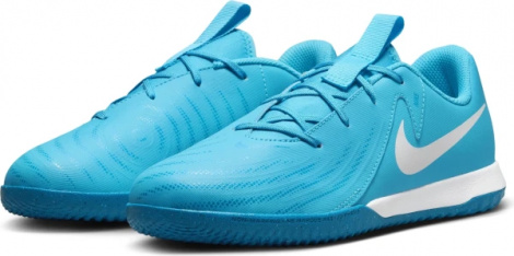 Футзалки (бампы) детские Nike JR PHANTOM GX II ACADEMY IC голубые FJ2609-400