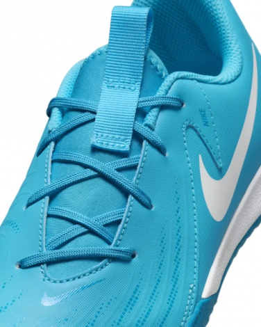 Футзалки (бампы) детские Nike JR PHANTOM GX II ACADEMY IC голубые FJ2609-400