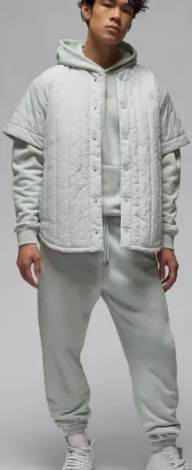 Спортивный костюм Nike AIR JORDAN WORDMARK серый FJ1966-034&FJ0696-034