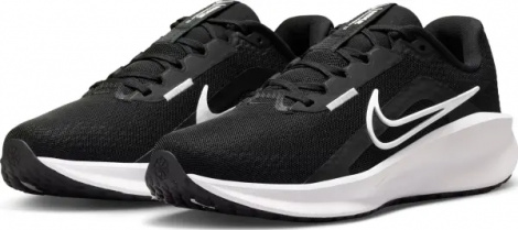 Кроссовки беговые женские Nike DOWNSHIFTER 13 черно-белые FD6476-001