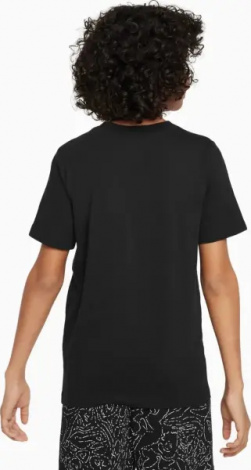 Футболка підліткова Nike SPORTSWEAR TEE SOCCER BALL FA23 чорна FD3974-010