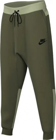 Спортивні штани підліткові Nike TECH FLEECE оливково-світло-зелені FD3287-325