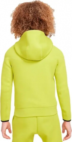 Толстовка підліткова Nike TECH FLEECE лимонна FD3285-357