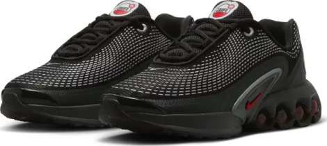 Кросівки підліткові Nike AIR MAX DN (GS) чорно-срібно-червоні FB8987-009