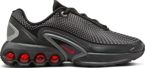 Кросівки підліткові Nike AIR MAX DN (GS) чорно-срібно-червоні FB8987-009
