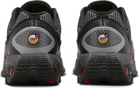 Кросівки підліткові Nike AIR MAX DN (GS) чорно-срібно-червоні FB8987-009
