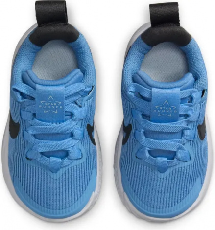 Кросівки дитячі Nike STAR RUNNER 4 NN (TD) синьо-чорні DX7616-408