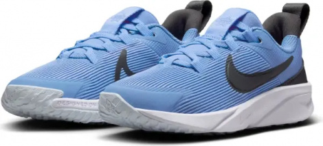 Кросівки дитячі Nike STAR RUNNER 4 NN (PS) синьо-чорні DX7614-408
