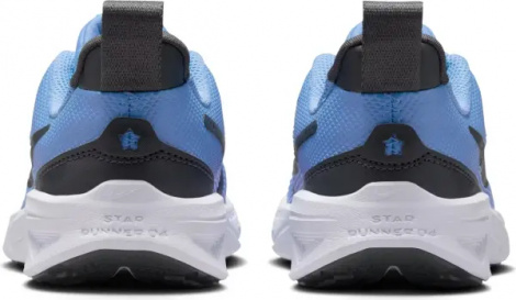 Кросівки дитячі Nike STAR RUNNER 4 NN (PS) синьо-чорні DX7614-408
