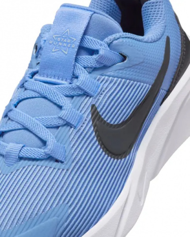 Кросівки дитячі Nike STAR RUNNER 4 NN (PS) синьо-чорні DX7614-408